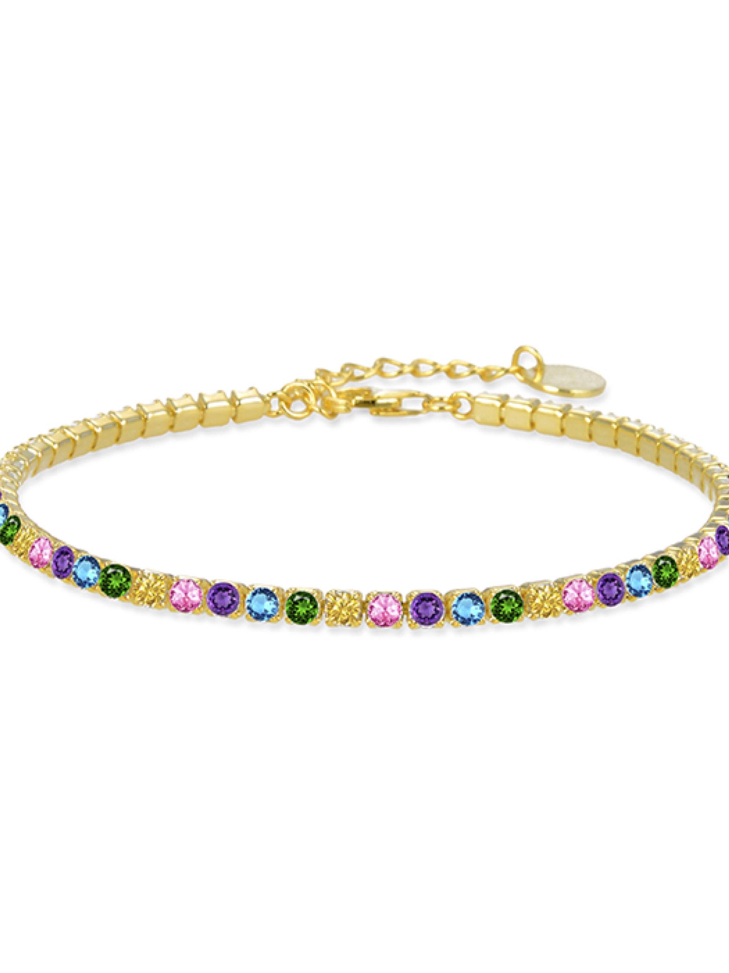 Luxenter Armbånd 'Tahu' i blandingsfarvet: forside