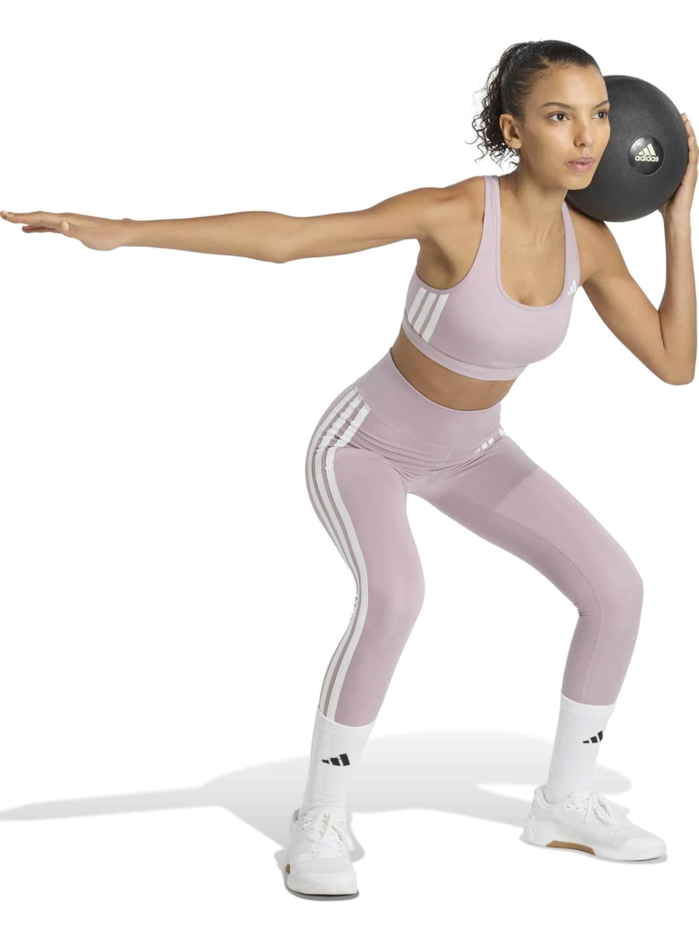 ADIDAS PERFORMANCEBustier Sportski grudnjak 'OPT ESS' - ljubičasta boja