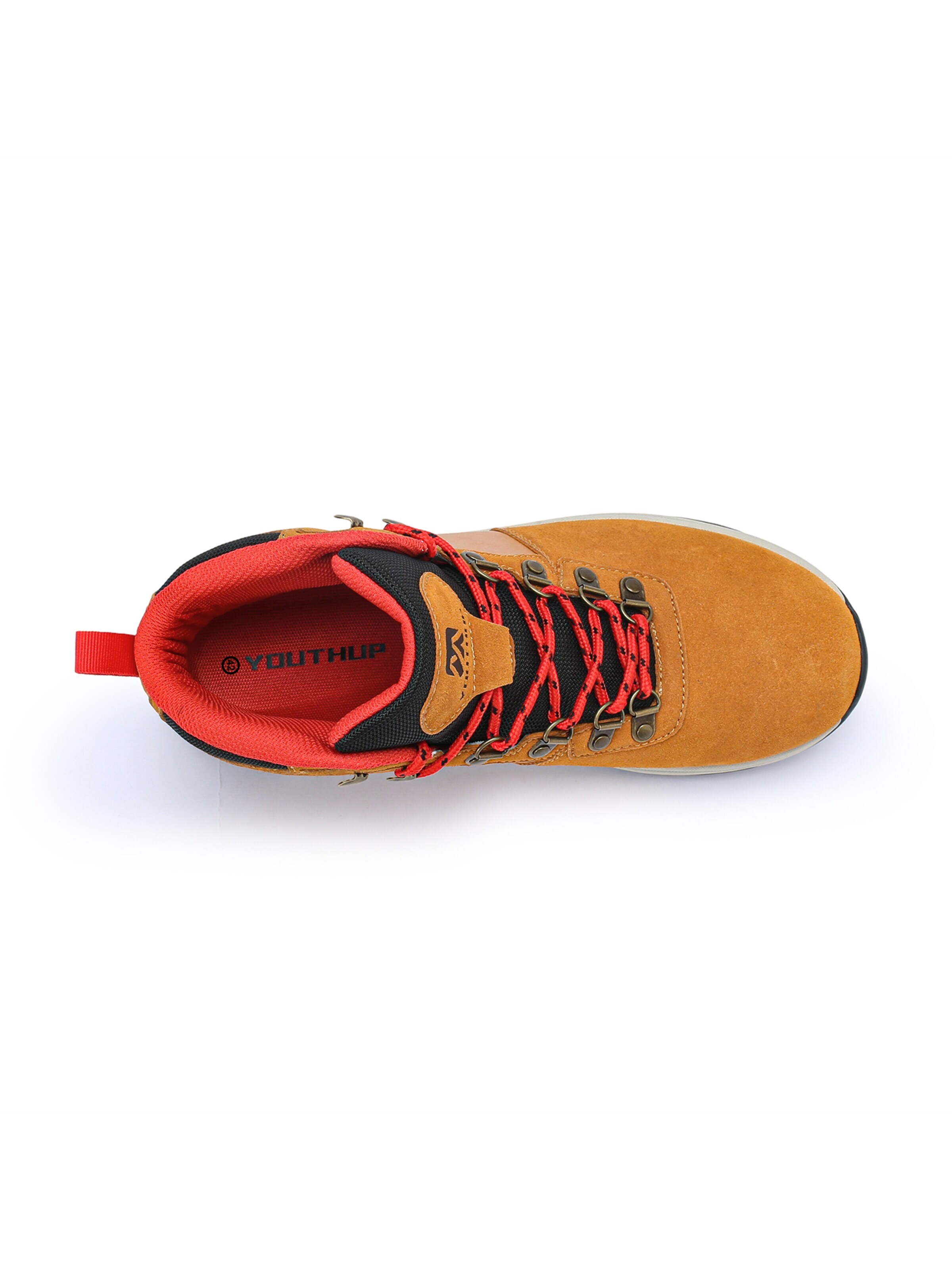 YOUTHUP Sneaker high 'SCHUTZENGEL' in Braun