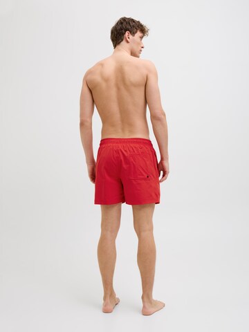 Shorts de bain 'JPSTMaui' JACK & JONES en rouge
