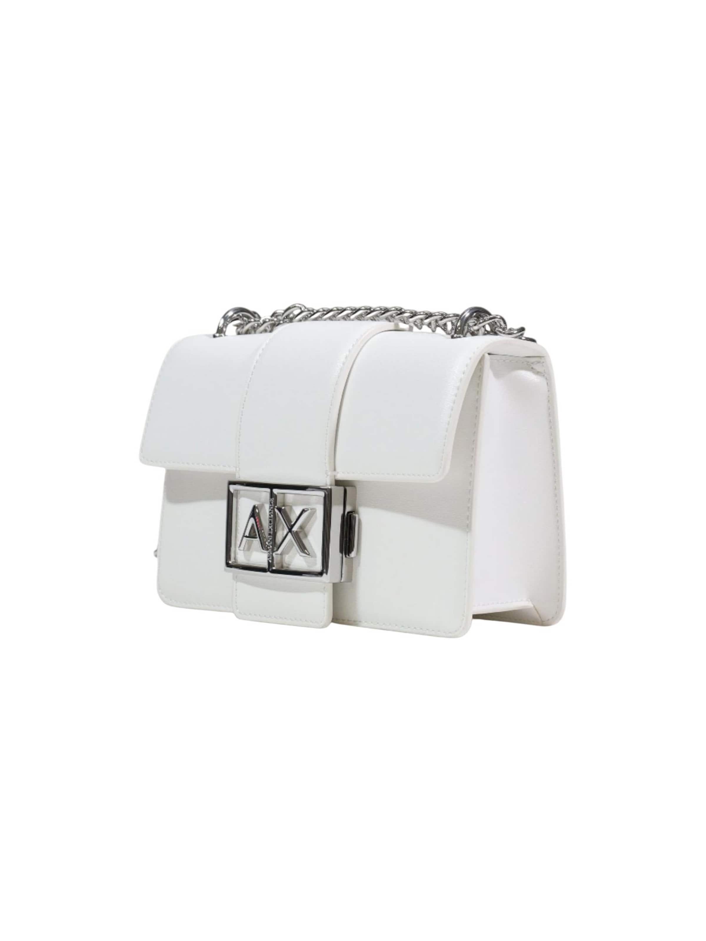 Borsa a spalla 'MESSENGER BAG XW000071 AF12039' di ARMANI EXCHANGE in bianco