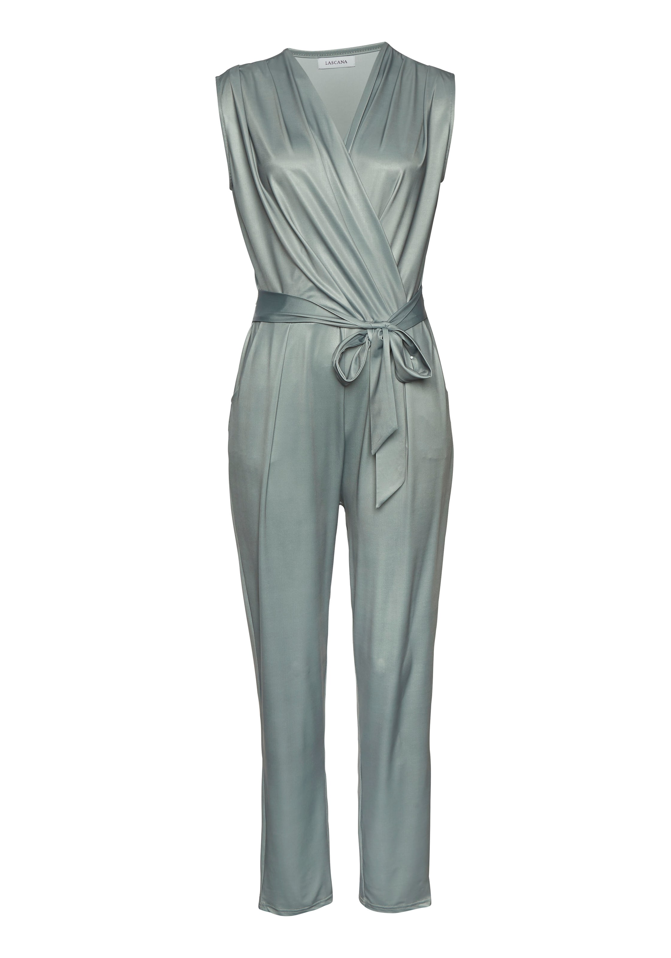 LASCANA Jumpsuit in Green: front
