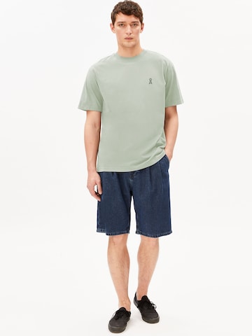 ARMEDANGELS T-Shirt ICONIC Å MAARKOS in Blau