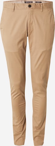 Michael Kors Skinny Chino trousers in Green: front