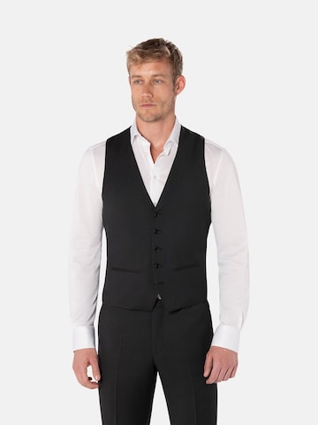 BENVENUTO Suit Vest 'Enzo' in Black: front