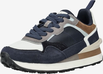 BULLBOXER Sneakers laag in Blauw: voorkant