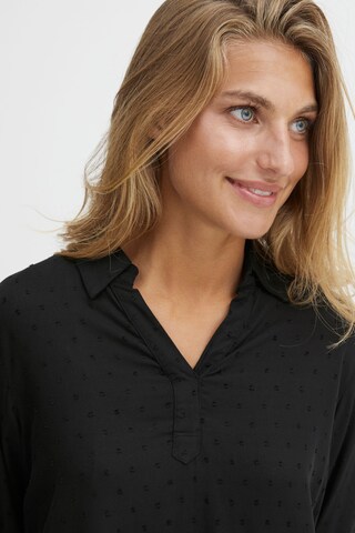 Chemisier 'COYA' Fransa en noir
