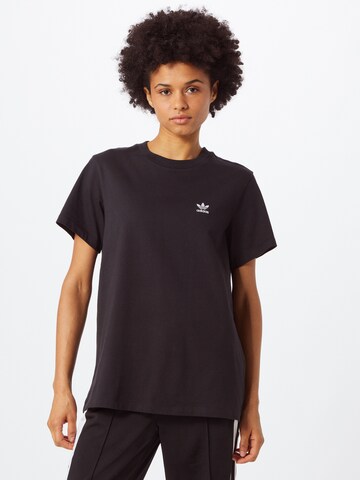 T-shirt ADIDAS ORIGINALS en noir : devant