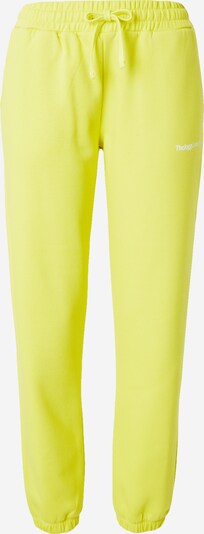 The Jogg Concept Calças 'RAFINE' em amarelo néon / branco, Vista do produto