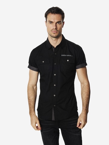 Regular fit Camicia di KOROSHI in nero