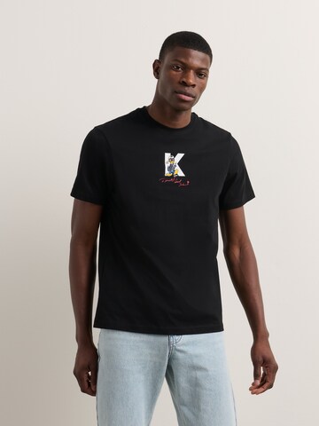 Karl Lagerfeld Футболка 'Disney x Karl Lagerfeld' в Черный: спереди