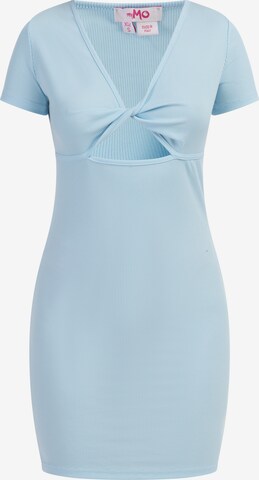 MYMO Dress in Blue: front