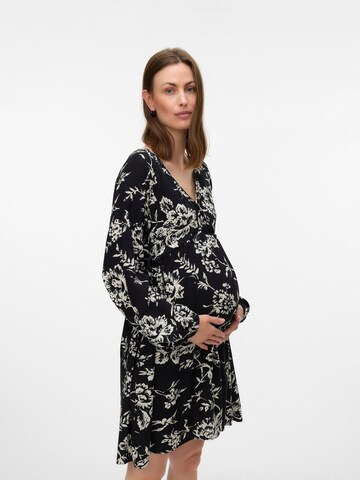 Robe 'VMMeva' Vero Moda Maternity en noir : devant