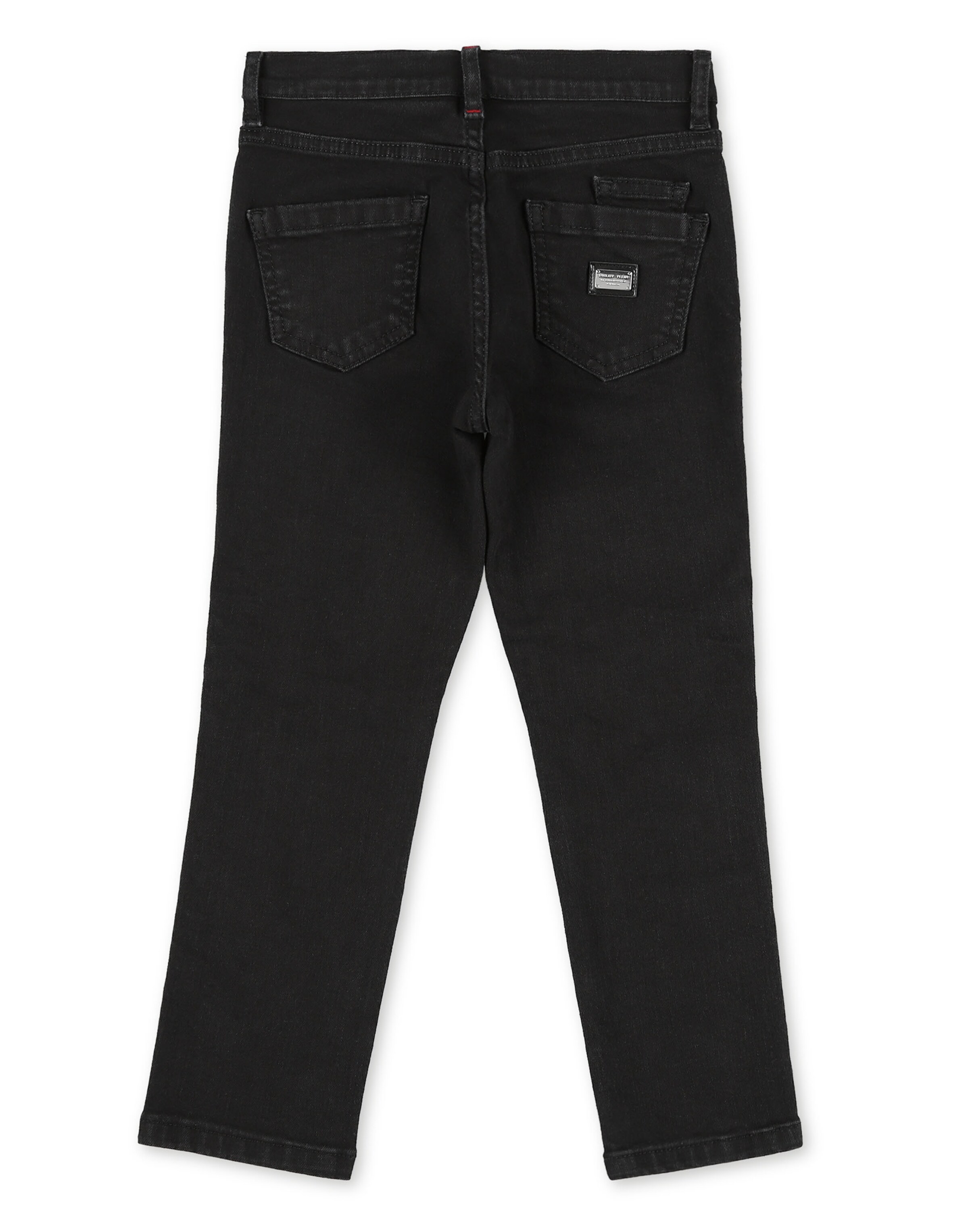 Philipp Plein - regular Vaquero en negro
