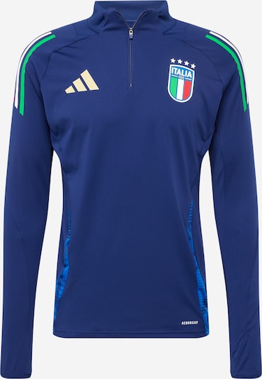 ADIDAS PERFORMANCE T-Shirt fonctionnel en bleu foncé / vert / rouge / blanc, Vue avec produit