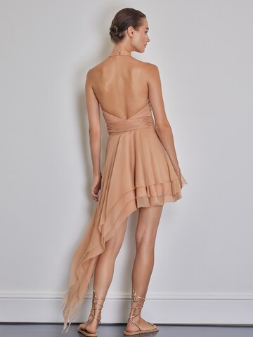 Robe de cocktail 'Pantha' Anse Victorin en beige