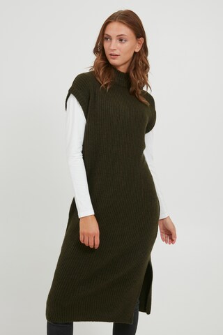 b.young Knitted dress 'BYNORA' in Brown: front