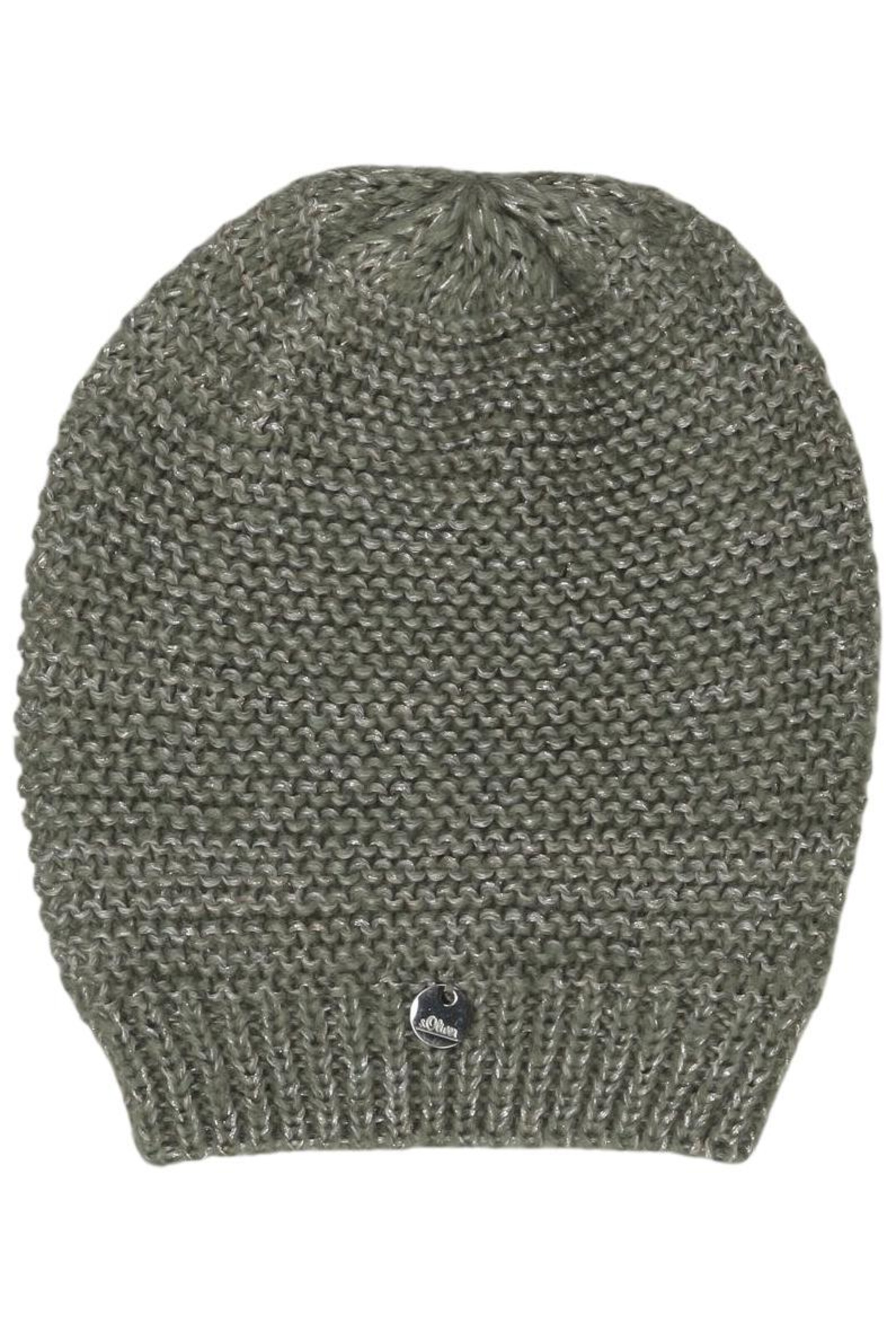 s.Oliver Hat & Cap in One size in Green: front