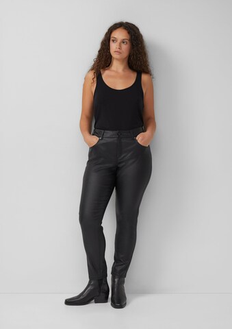 QS Regular Hose in Schwarz