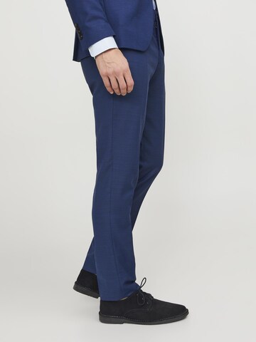 JACK & JONES - Slimfit Pantalón de pinzas 'Solaris' en azul