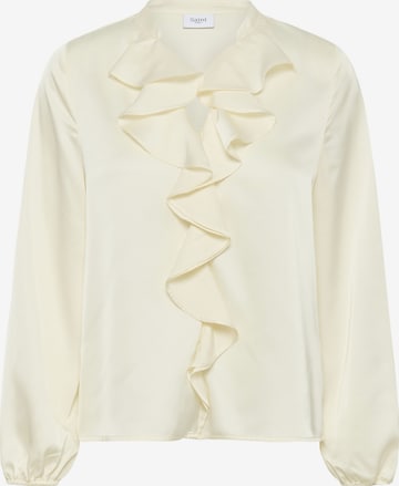 SAINT TROPEZ Bluse 'SZLodisa' in Beige: Vorderseite