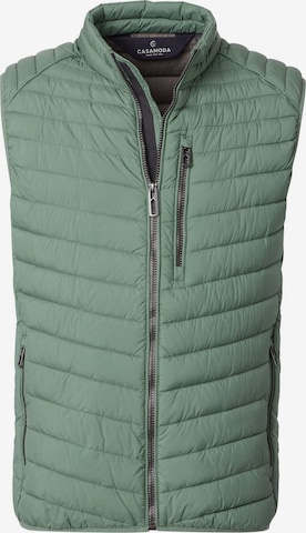 CASAMODA Weste in Grün: Vorderseite