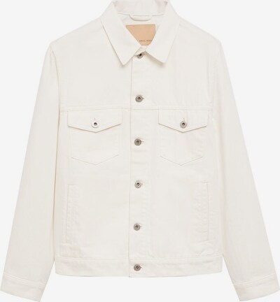MANGO MAN Jacke 'Ryan' in white denim, Produktansicht