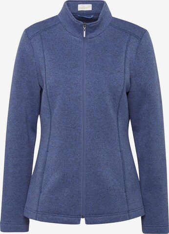 Goldner Fleecejacke in Blau: predná strana