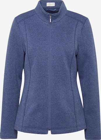 Goldner Fleecejacke in Blau: predná strana