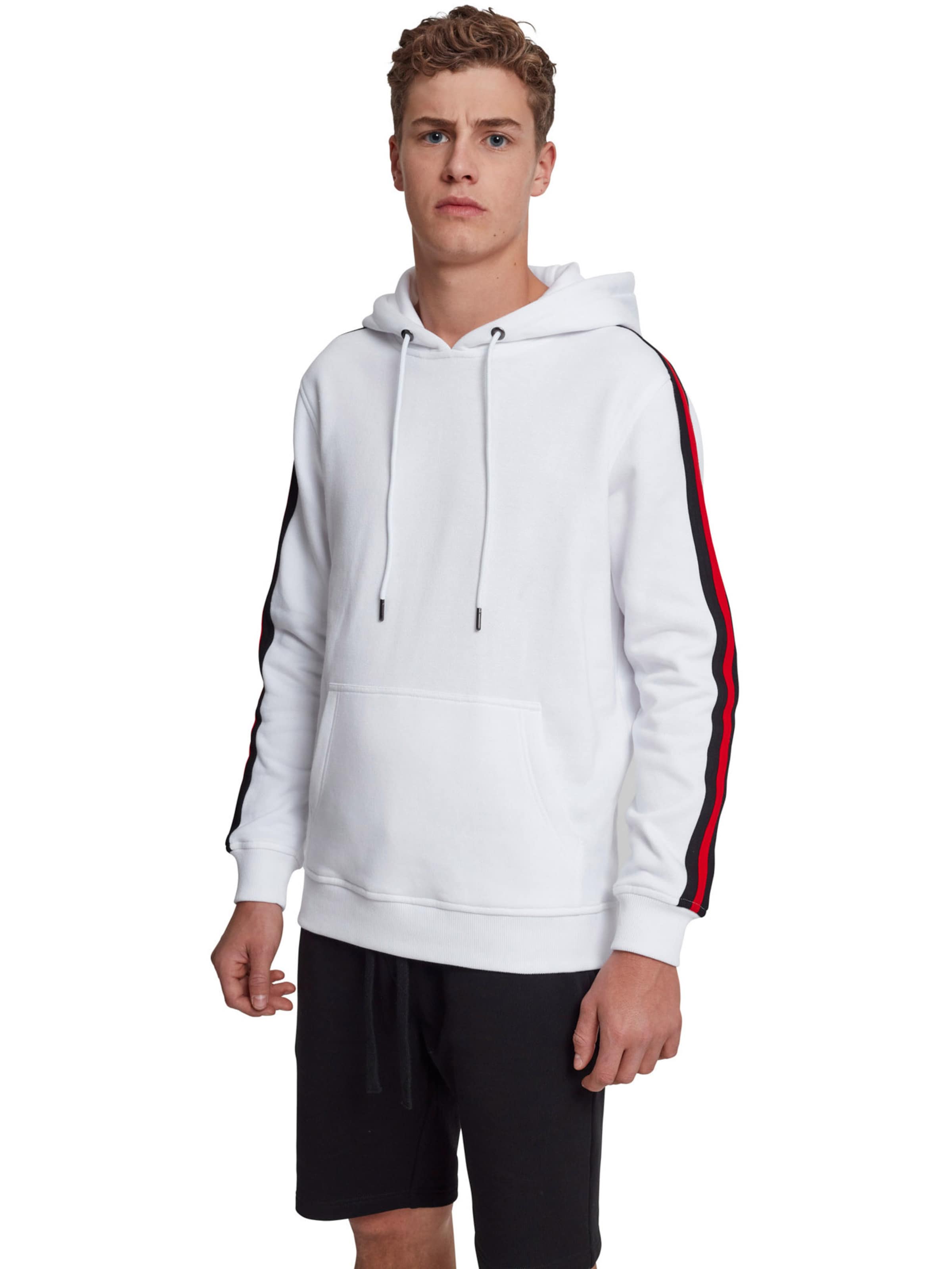 Urban Classics Mikina – bílá: přední strana