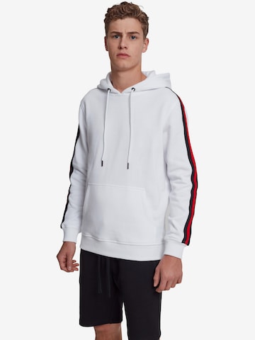 Urban Classics Sweatshirt in White: front