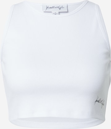 KENDALL + KYLIE Top in White: front