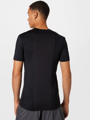 T-Shirt fonctionnel 'Techfit Compression' ADIDAS SPORTSWEAR en noir