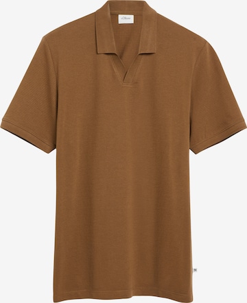 s.Oliver Poloshirt in Braun: Vorderseite