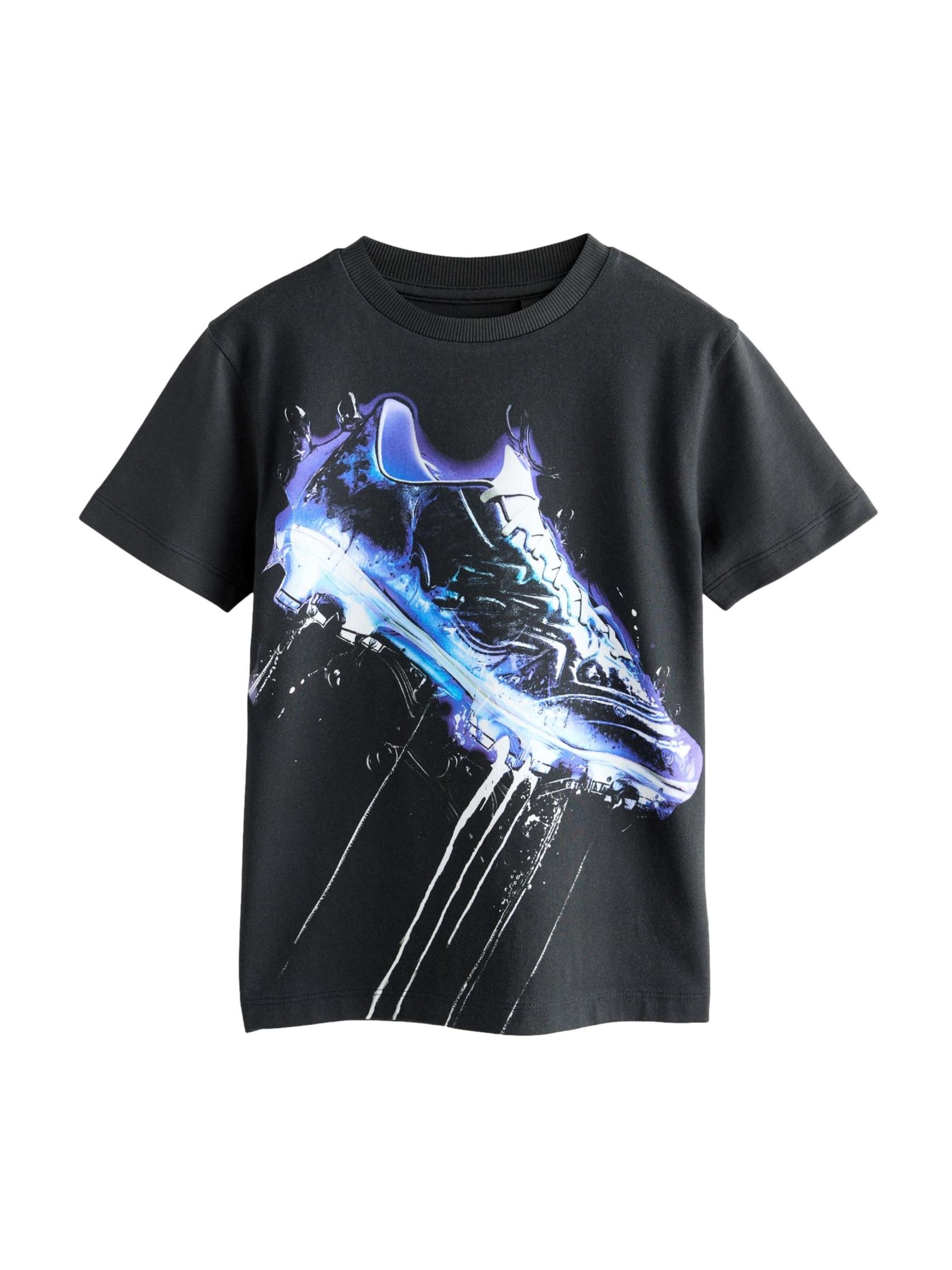 melns Next T-Krekls: no priekšpuses