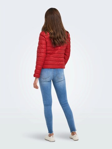 Veste mi-saison 'ONLRUBY' ONLY en rouge