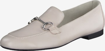 Paul Green Classic Flats in Beige: front