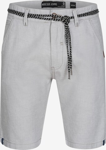 INDICODE JEANS Shorts 'Sant Cugat' in Grau: predná strana