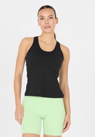 ENDURANCE Sports top 'Nan' in Black: front