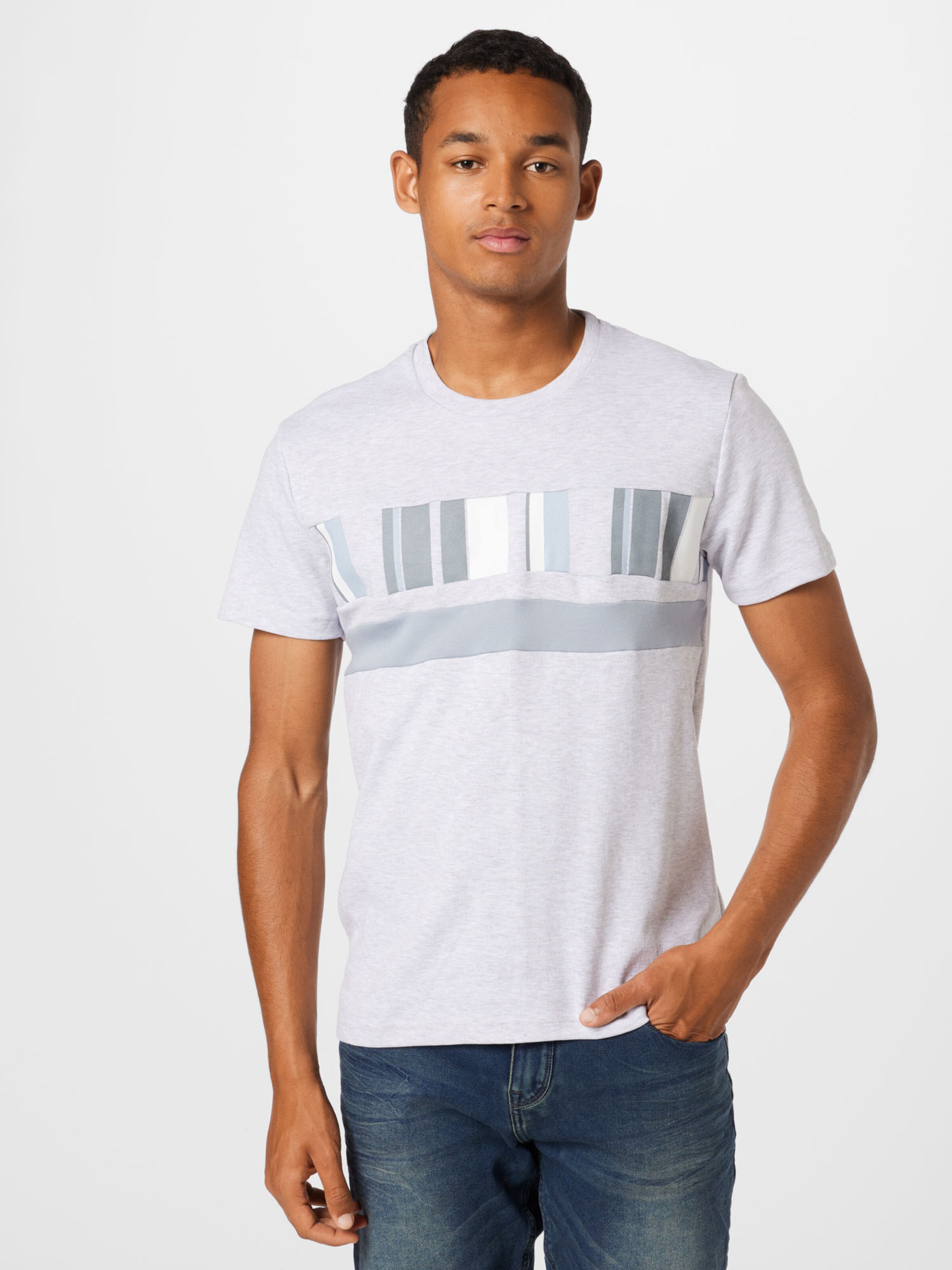 Männer Shirts BURTON MENSWEAR LONDON T-Shirt in Grau, Graumeliert - DQ55678 Männer Shirts BURTON MENSWEAR LONDON T-Shirt in Grau, Graumeliert - DQ55678