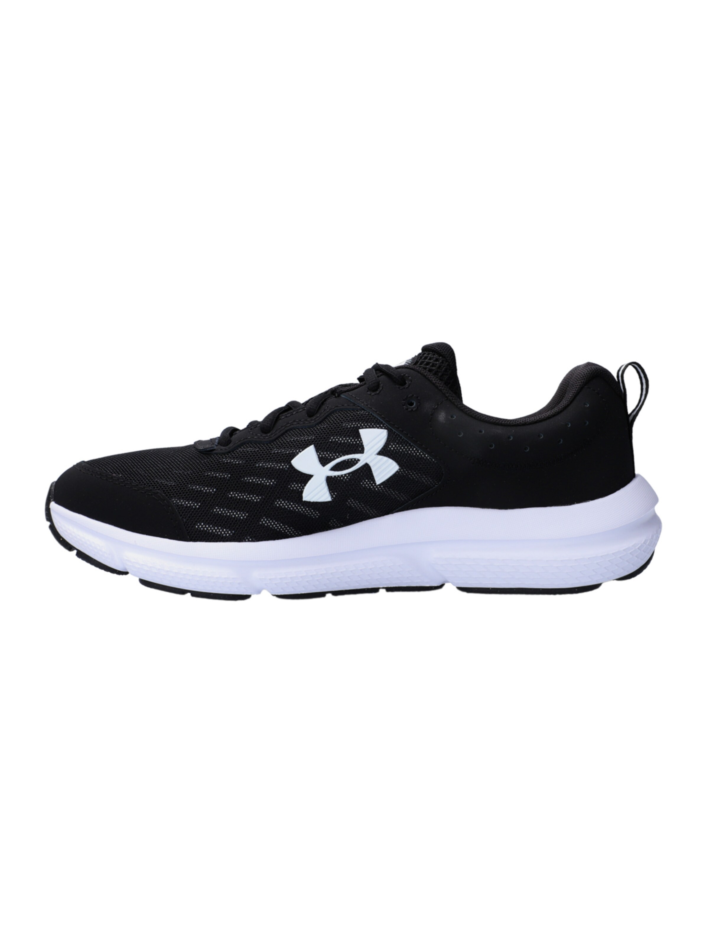 UNDER ARMOUR Running Shoes 'Charged Assert 10' in Black: front
