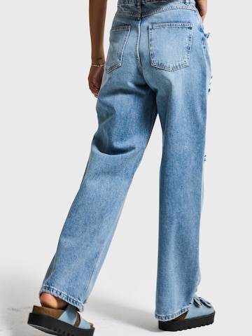 IT'S BASIC Baggy Jeans 'BAGGY HIGH RISE JEANS' in Blauw