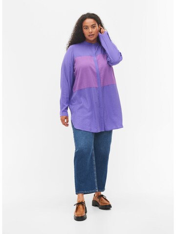 Zizzi Blouse 'Xloe' in Purple