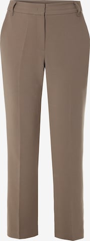 regular Pantaloni con piega frontale 'Lanka 1' di TATUUM in marrone: frontale