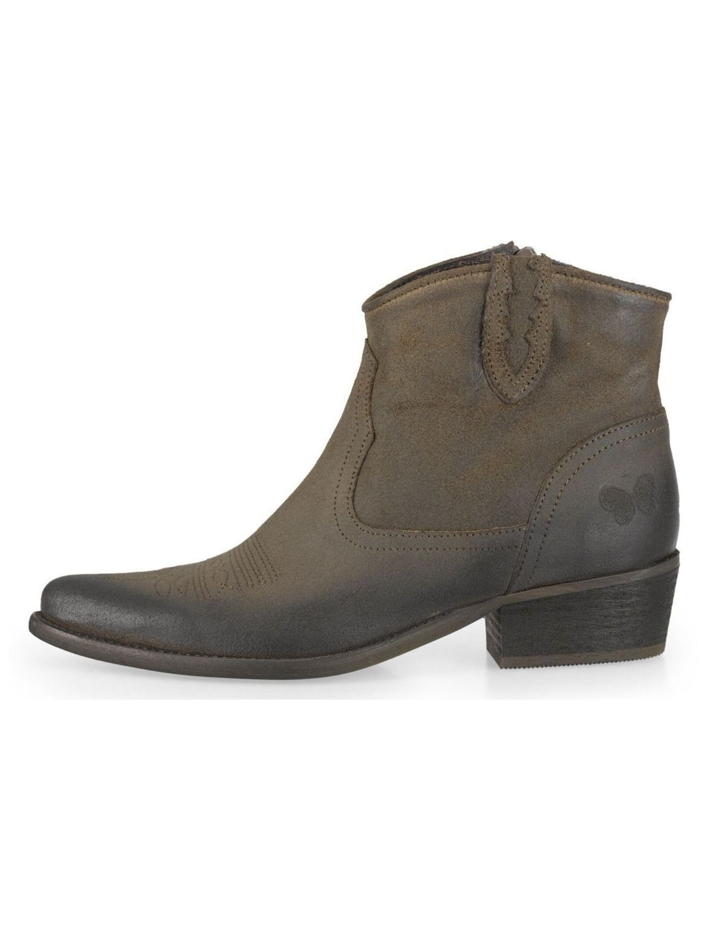 FELMINI Ankle Boots in Green