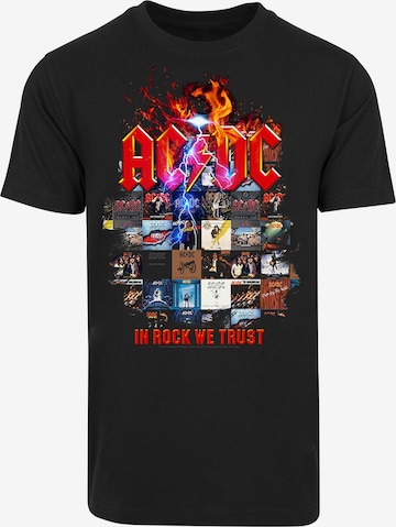 F4NT4STIC Shirt 'ACDC' in Black: front