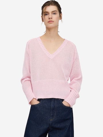 Adolfo Dominguez Pulóver - rózsaszín: elől