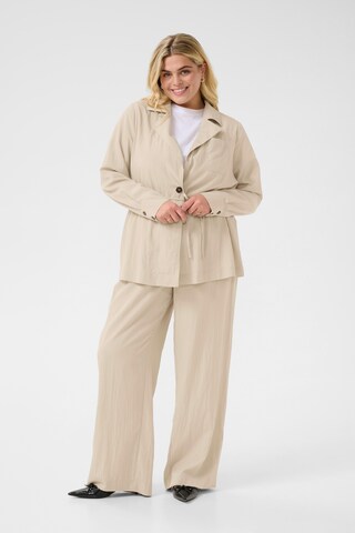 KAFFE CURVE Tussenjas 'Trina' in Beige
