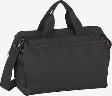 REISENTHEL Weekender in Black: front