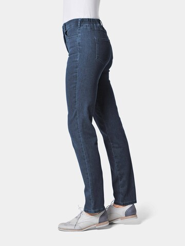 Goldner Slimfit Jeans in Blau